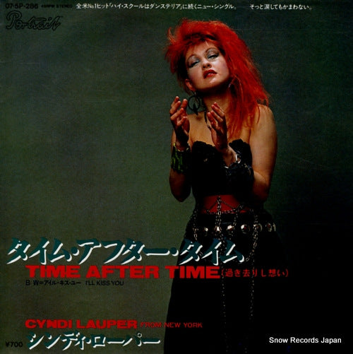 LAUPER, CYNDI time after time 07.5P-286