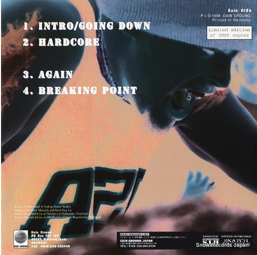 NEXT STEP UP breaking point GAIN016B
