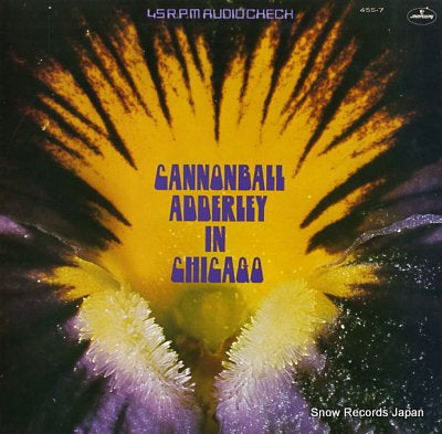 ADDERLEY, CANNONBALL cannonball adderley in chicago 45S-7