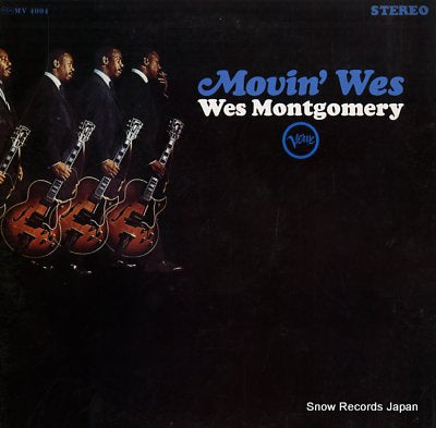 MONTGOMERY, WES movin' wes MV4004
