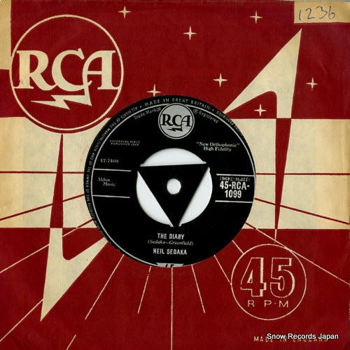 SEDAKA, NEIL the diary 45-RCA-1099