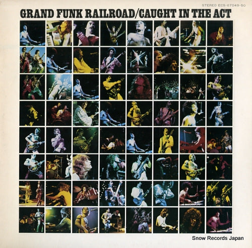 GRAND FUNK RAILROAD caught in the act ECS-67049.50