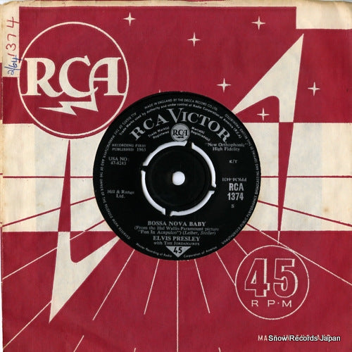 PRESLEY, ELVIS bossa nova baby RCA-1374