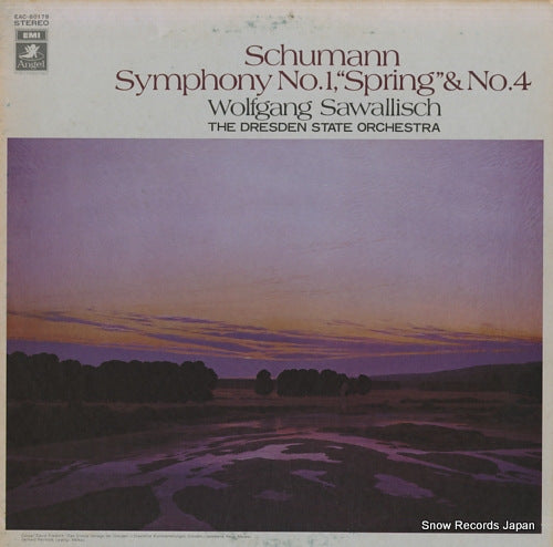 SAWALLISCH, WOLFGANG schumann; symphony no.1,"spring"&no.4 EAC-80178
