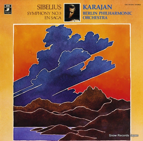 KARAJAN, HERBERT VON sibelius; symphony no.5 & en saga EAC-80384