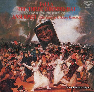 ANSERMET, ERNEST falla; the three-cornered hat - complete ballet SLC8089