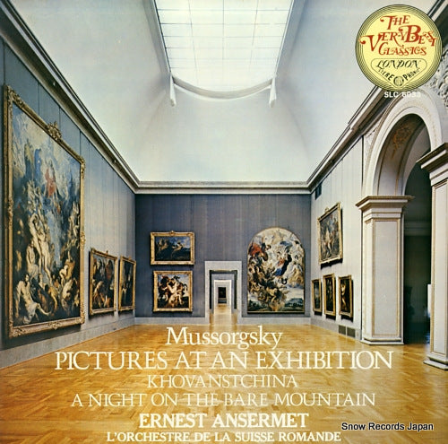 ANSERMET, ERNEST mussorgsky; pictures at an exhibition SLC6033