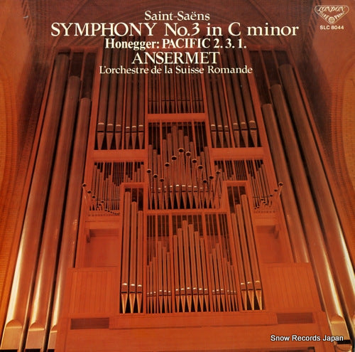 ANSERMET, ERNEST saint-saens; symphony no.3 in c minor, op.78 SLC8044