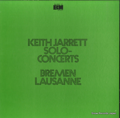 JARRETT, KEITH solo concerts PA-3031