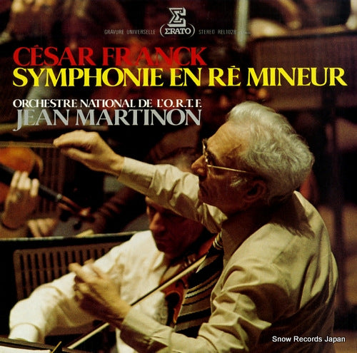 MARTINON, JEAN cesar franck; symphonie en re mineur REL-1028