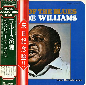 WILLIAMS, BIG JOE soul of the blues LLS-70047