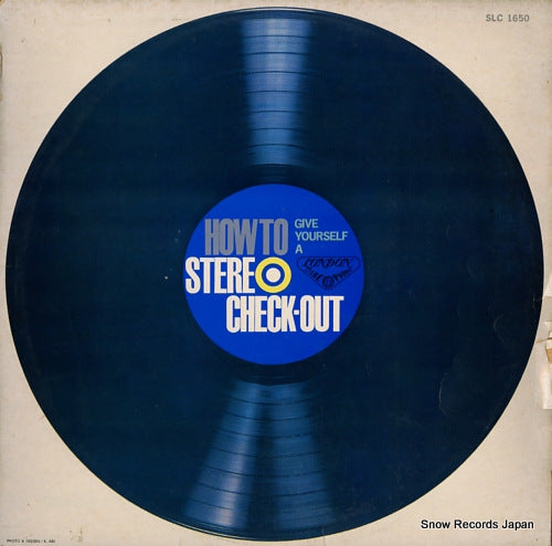KERTESZ, ISTVAN how to give yourself a stereo check-out SLC1650