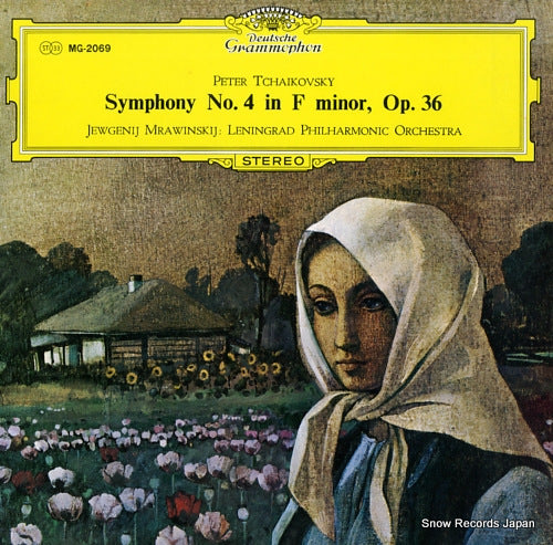 MRAWINSKIJ, JEWGENIJ tchaikovsky; symphony no.4 in f minor, op.36 MG-2069