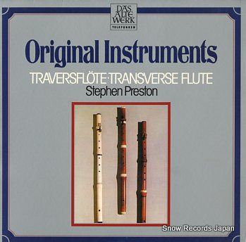PRESTON, STEPHEN original instruments 6.42325AP