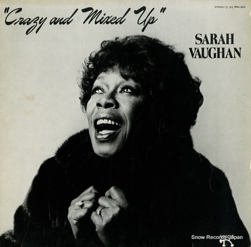 VAUGHAN, SARAH crazy and mixed up 28MJ3202