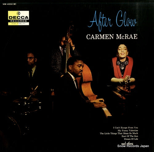 MCRAE, CARMEN after glow VIM-4502(M)