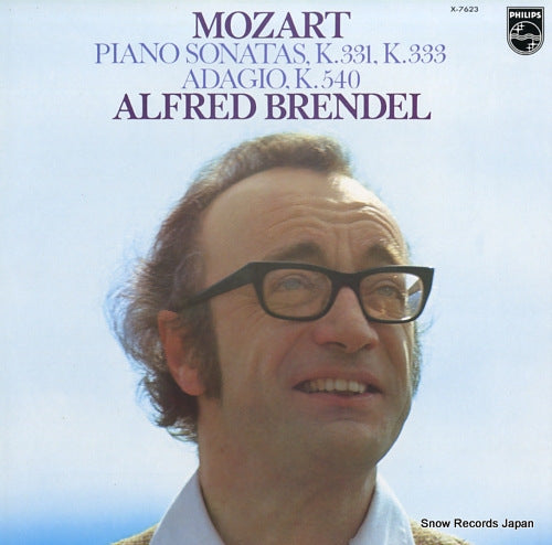 BRENDEL, ALFRED mozart; piano sonatas k.331 k.333 X-7623