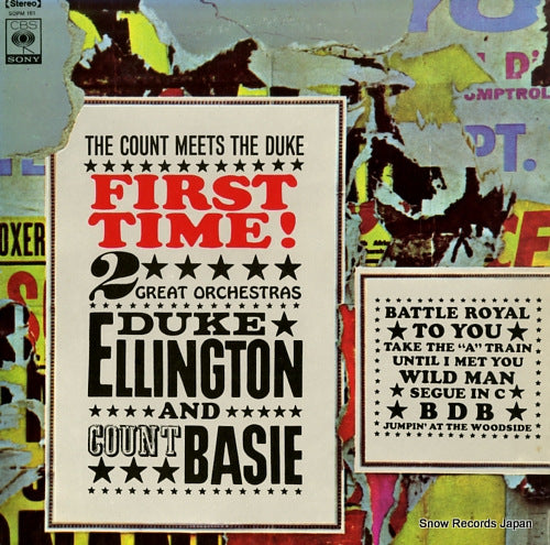 ELLINGTON, DUKE / COUNT BASIE first time the duke meets the count SOPM161