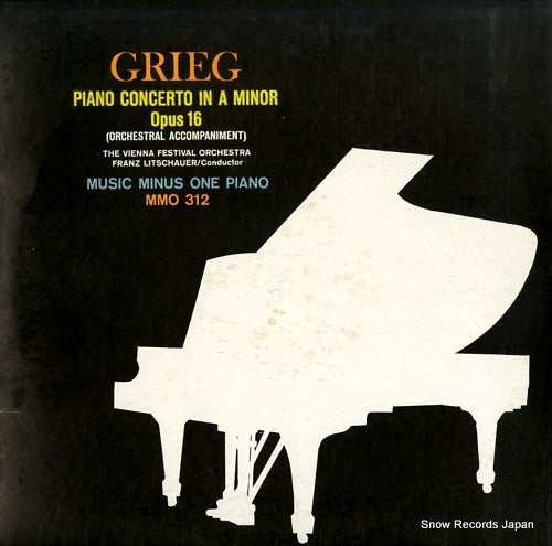 LITSCHAUER, FRANZ grieg; piano concerto in a minor opus 16 MMO312