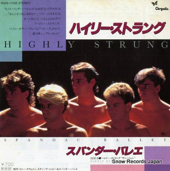 SPANDAU BALLET highly strung WWS-17508