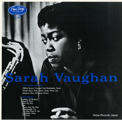VAUGHAN, SARAH sarah vaughan EVER-1002(M)