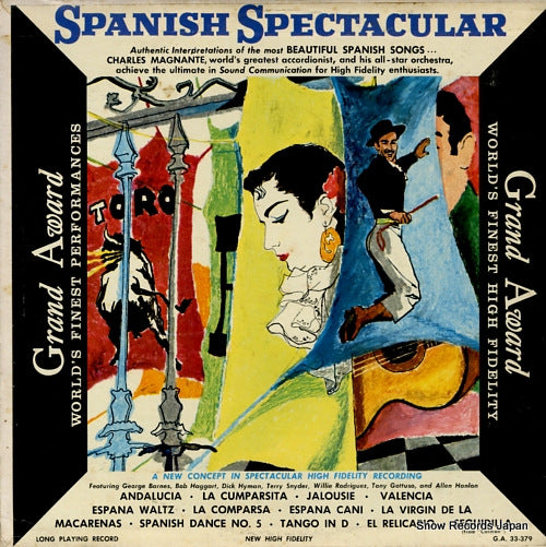 MAGNANTE, CHARLES spanish spectacular G.A.33-379