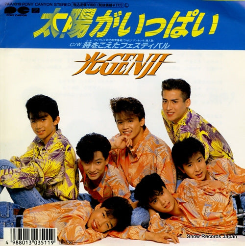 HIKARU GENJI taiyo ga ippai 7AA1019