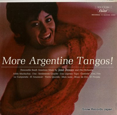 BASSO, JOSE more argentine tangos T10303
