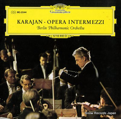KARAJAN, HERBERT VON opera intermezzi MG-2044