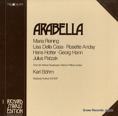 BOHM, KARL strauss; arabella MEL-S101(3)