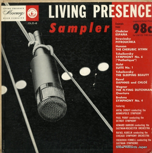 V/A mercury living presence high fidelity sampler OLD-6