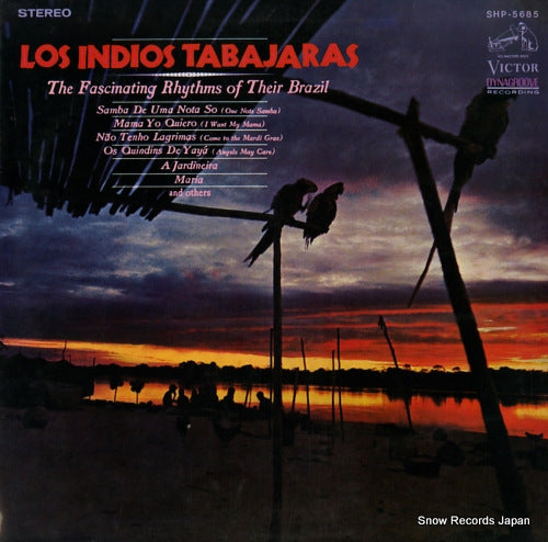 LOS INDIOS TABAJARAS the fascinating rhythms of their brazil SHP-5685