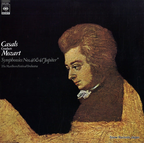 CASALS, PABLO mozart; symphony no.40 & 41 jupiter  23AC558