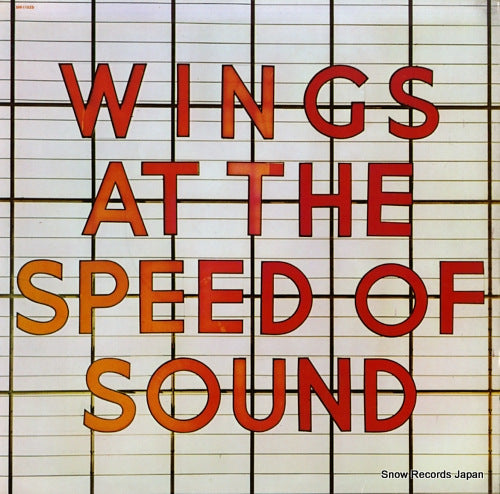 MCCARTNEY, PAUL, AND WINGS wings at the speed of sound SW-11525