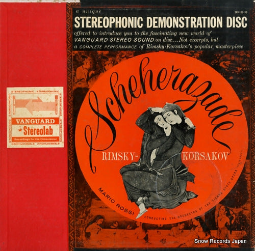ROSSI, MARIO rimsky-korsakov; scheherazade SRV-103-SD