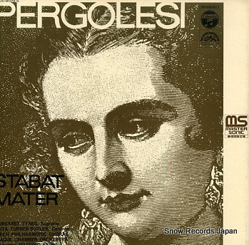BRUNI, MASSIMO pergolesi; stabat mater NCC-8009-S