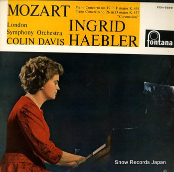 HAEBLER, INGRID mozart; piano concerto no.19 no.26 FON-5539