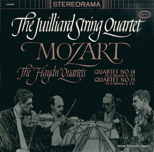 JUILLIARD STRING QUARTET, THE mozart; haydn quartets no.14 / no.15 CSS-26