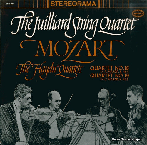 JUILLIARD STRING QUARTET, THE mozart; haydn quartets no.18 / no.19 CSS-28