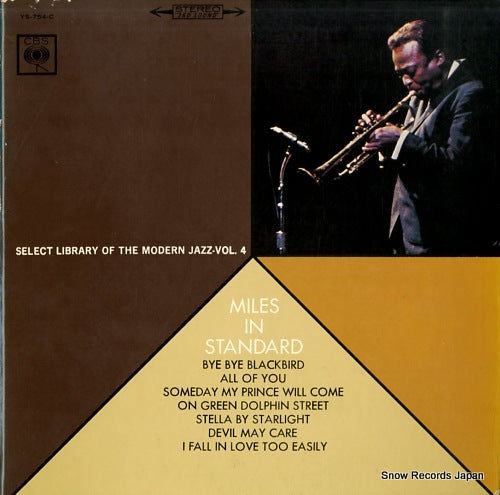 DAVIS, MILES miles in standard YS-754-C