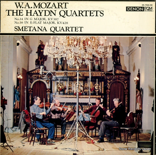 SMETANA QUARTET mozart; two haydn quartets OX-7034-ND