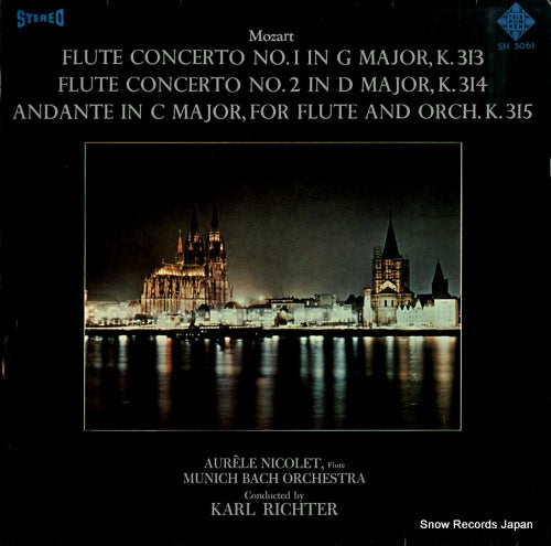 RICHTER, KARL mozart; flute concerto no.1&no.2 SH5061