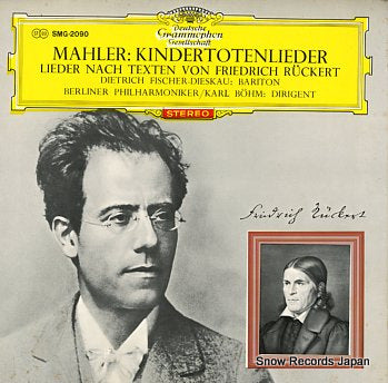 BOHM, KARL mahler; kindertotenlieder SMG-2090