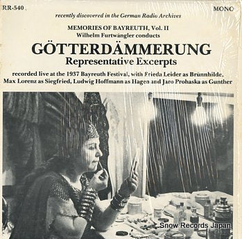 FURTWANGLER, WILHELM wagner; excerpts from die gotterdammerung RR-540