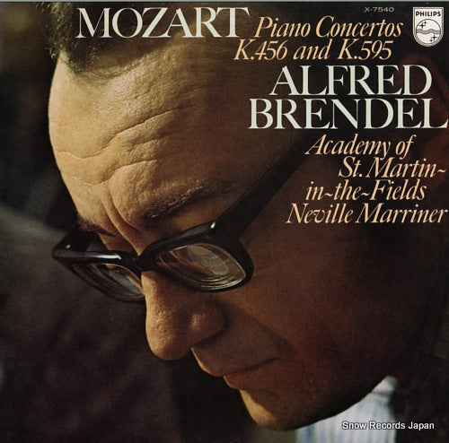 BRENDEL, ALFRED mozart; piano concertos k.456 and k.595 X-7540