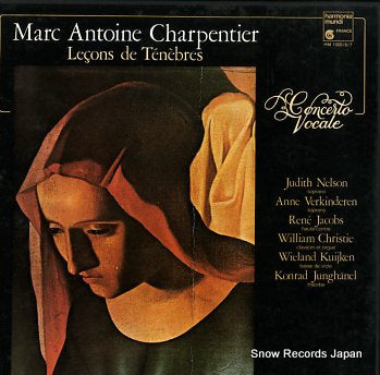 NELSON, JUDITH marc antine charpentier; lecons de tenebres HM1005/6/7