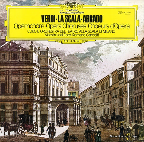 ABBADO, CLAUDIO verdi; la scala MG2502