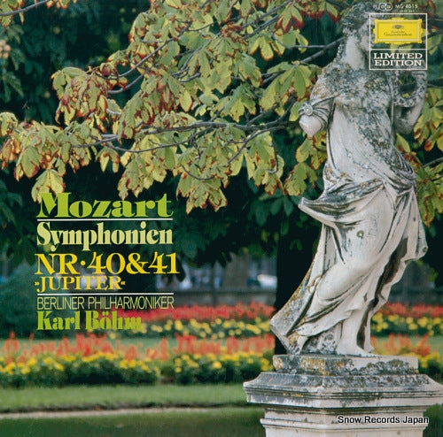 BOHM, KARL mozart; symphonien nr.40 & 41 jupiter MG4015