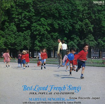 SINGHER, MARTIAL best loved french songs K28C-196