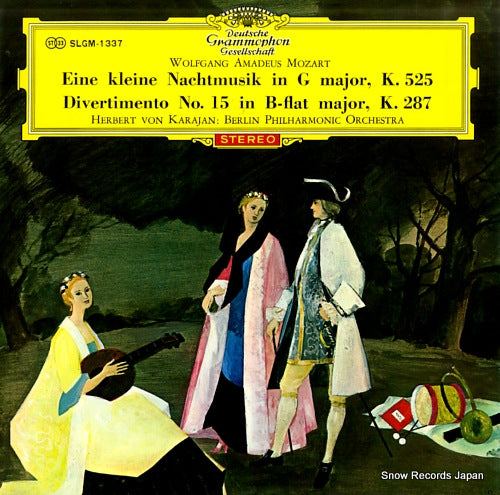 KARAJAN, HERBERT VON mozart; eine kleine nachtmusik SLGM-1337